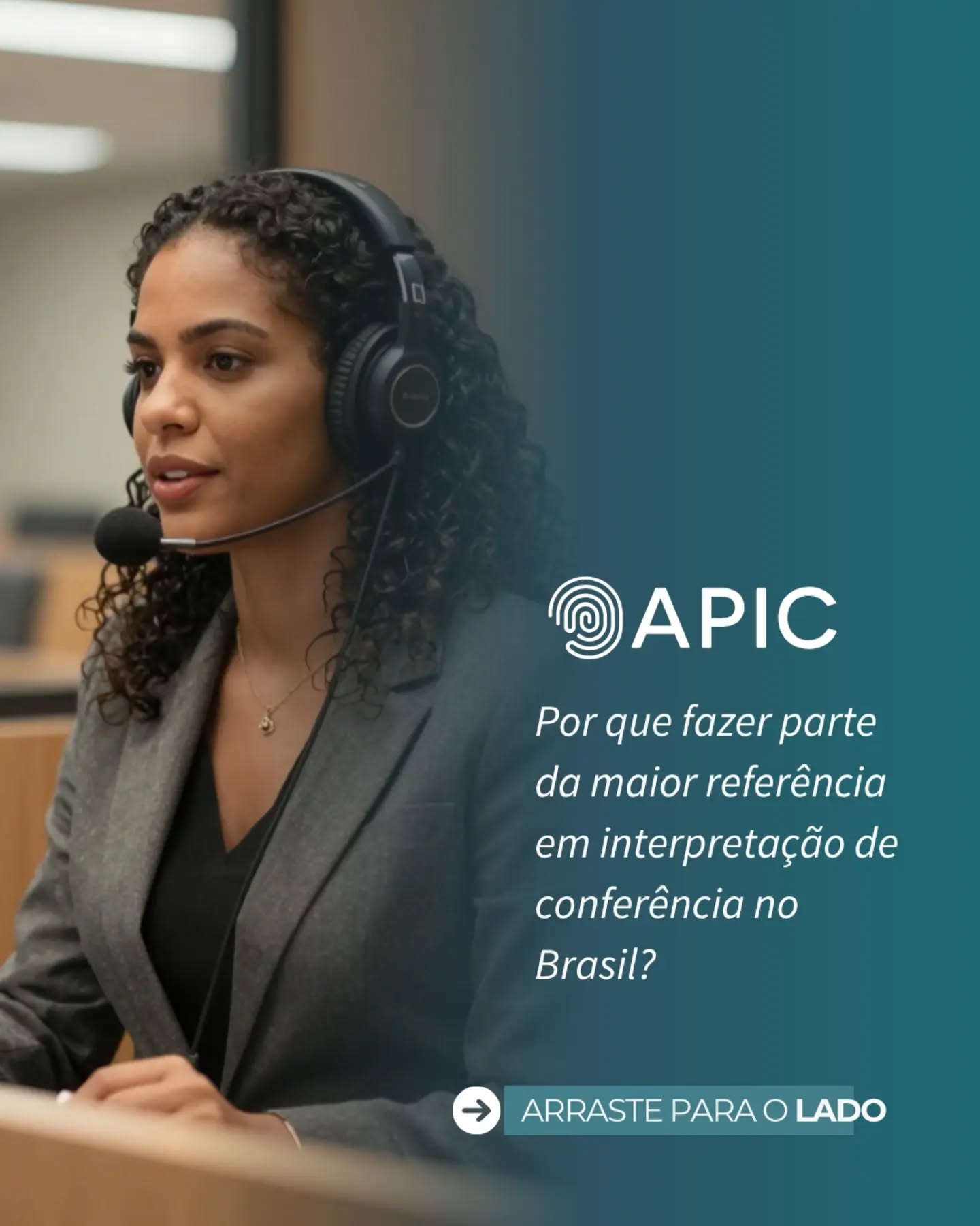 A cabine de interpretação pode parecer um ambiente isolado, mas a nossa trajetória profissional não precisa ser.
Ser um intérprete associado à APIC vai muito além de ter o seu nome em um guia de profissionais. Significa fazer parte ativamente da história e do desenvolvimento da interpretação de conferência no Brasil. É estar lado a lado com quem define os padrões de excelência técnica, ética e de condições de trabalho no nosso mercado.
Se você busca valorizar a sua história na profissão, ampliar a sua rede de contatos com colegas experientes e contar com a chancela da maior autoridade do setor no país, o seu lugar é aqui.
A associação está de portas abertas para novos talentos e profissionais experientes que compartilham do nosso amor pela precisão da linguagem e pelo respeito à categoria.
Acesse o nosso portal para entender as diferentes categorias de associação (como Associados Ativos, Agregados ou em Formação) e confira os documentos necessários para fazer a sua solicitação.
Estamos esperando por você!
👉 Estudante ou profissional da área? Una-se à comunidade que define os padrões de excelência da nossa profissão. Saiba como se associar em: https://apic.org.br/pt/associar-se/
#APIC #InterpretaçãoDeConferências #Intérpretes